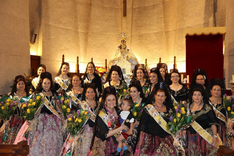 GALERIA de FOTOS de l'ofrena de flors a la Mare de Déu de Loreto de Xàbia
